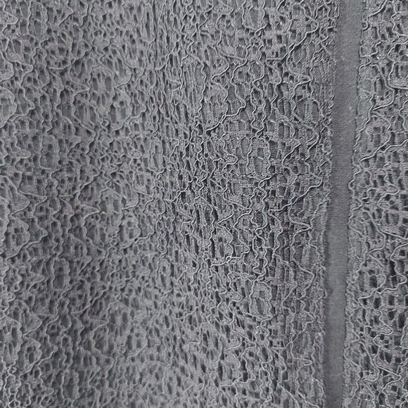 Ann Taylor Textured Black Mini Skirt, 8 Petite - Picture 4 of 9